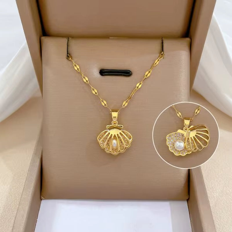 Luna Bloom Butterfly Tassel Necklace – Grace in Every Glimmer